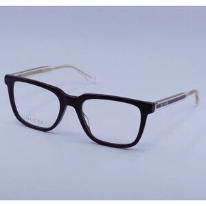 NEW GUCCI EYEGLASSES BURGUNDY UNISEX EYEWEAR GUCCI GG0560ON 007